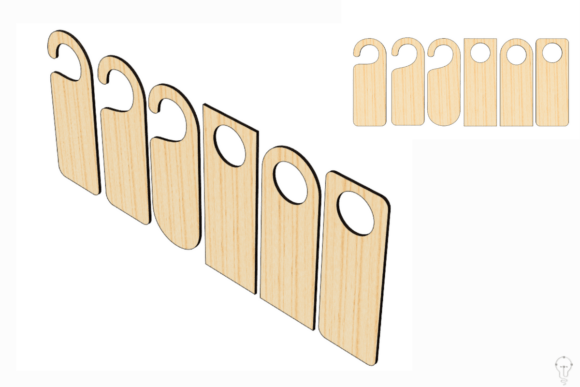 Crafting Made Simple: Laser Cut Door Hanger SVGs