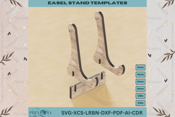 Easel Holder Set for Frames Plates 290