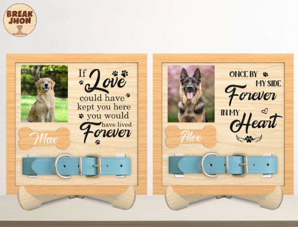 Honor Your Pet with a Personalized Dog Memorial Frame SVG