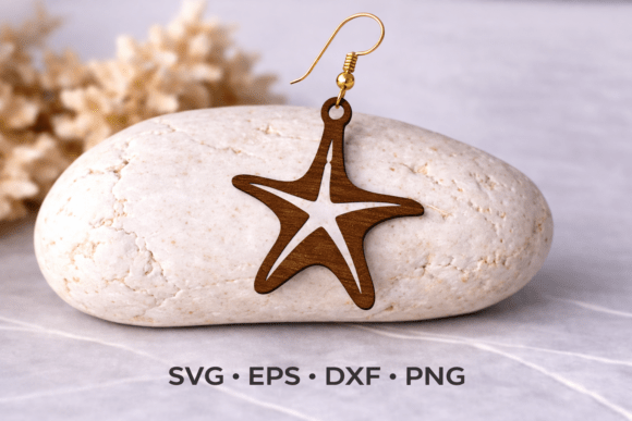 Summer Earrings SVG Laser Cut File: Creative Crafting